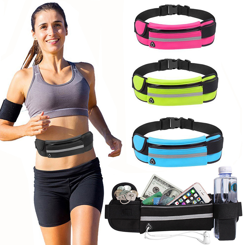 Running Gear Bag - スポーツファニーパック女性ランニングウエストバッグ男性ベルトバッグ電話ジムバッグ水水分補給バックパックランニングサイクリングアクセサリー