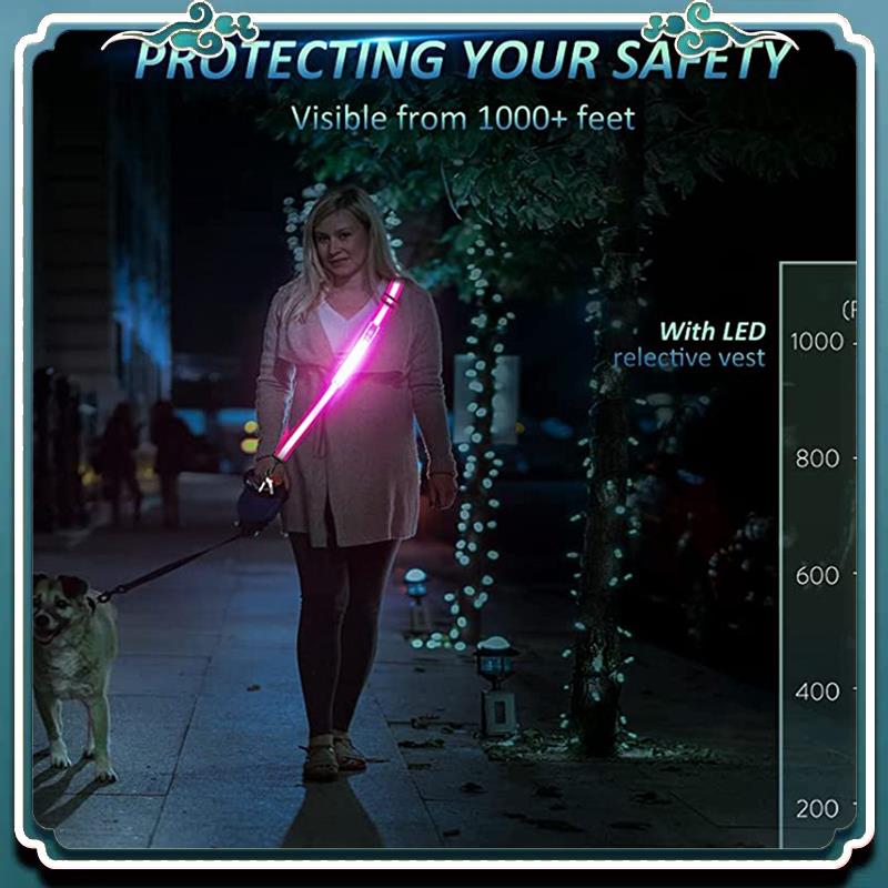 信頼性の高い LED 反射ベルトウォーキングギア、夜間ウォー - Running Gear At Night のレビューと価格