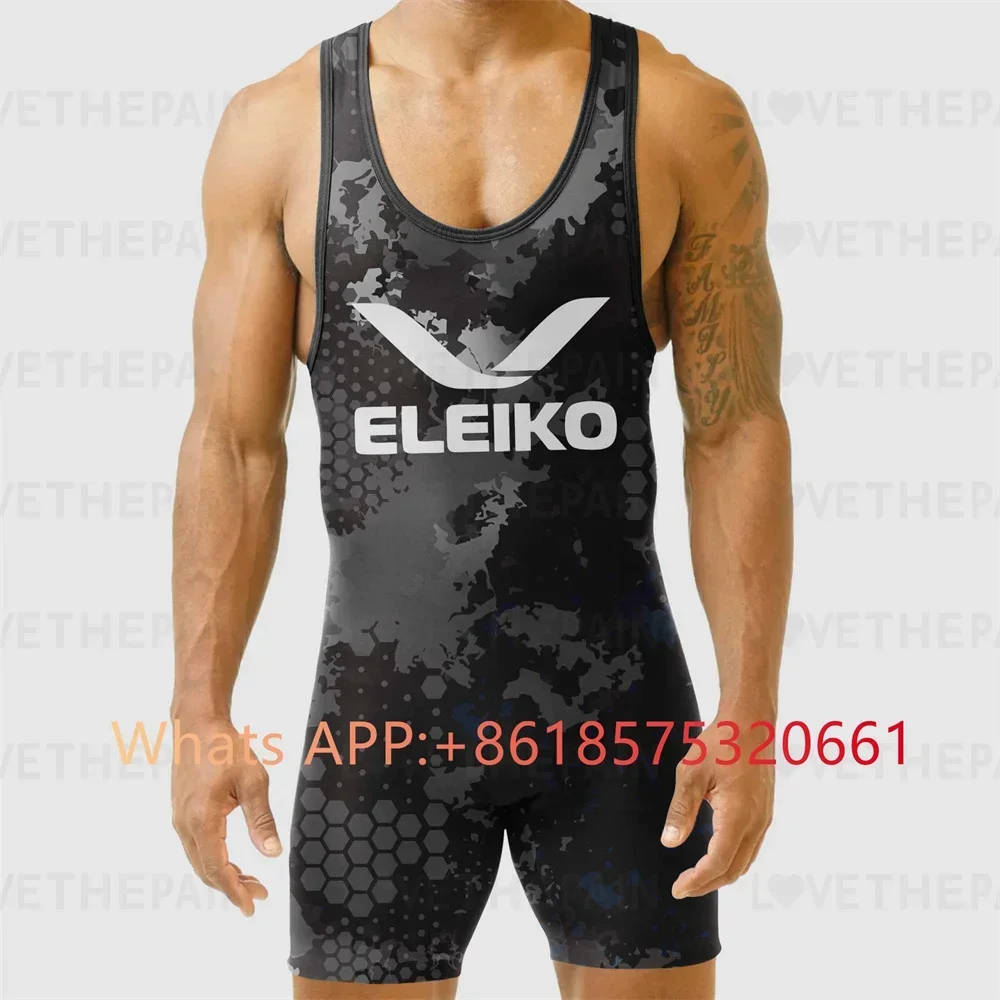 ELEIKO メンズ レスリング シングレット ユニフォーム - Running Gear Train のレビューと価格
