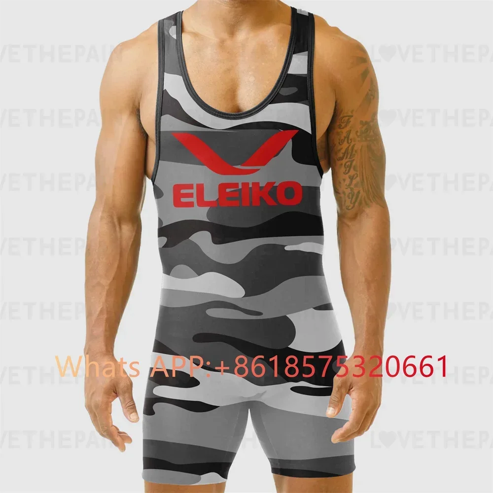 ELEIKO メンズ レスリング シングレット ユニフォーム - Running Gear Train のレビューと価格
