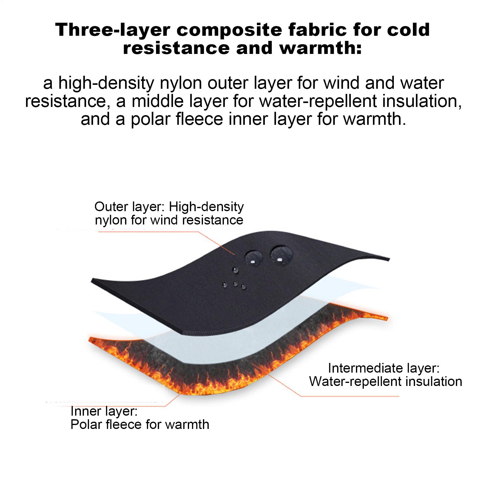防寒手袋、アウトドアスポーツ用防風サーマルタッチスクリーン手 - Running Gear In Cold Weather のレビューと価格