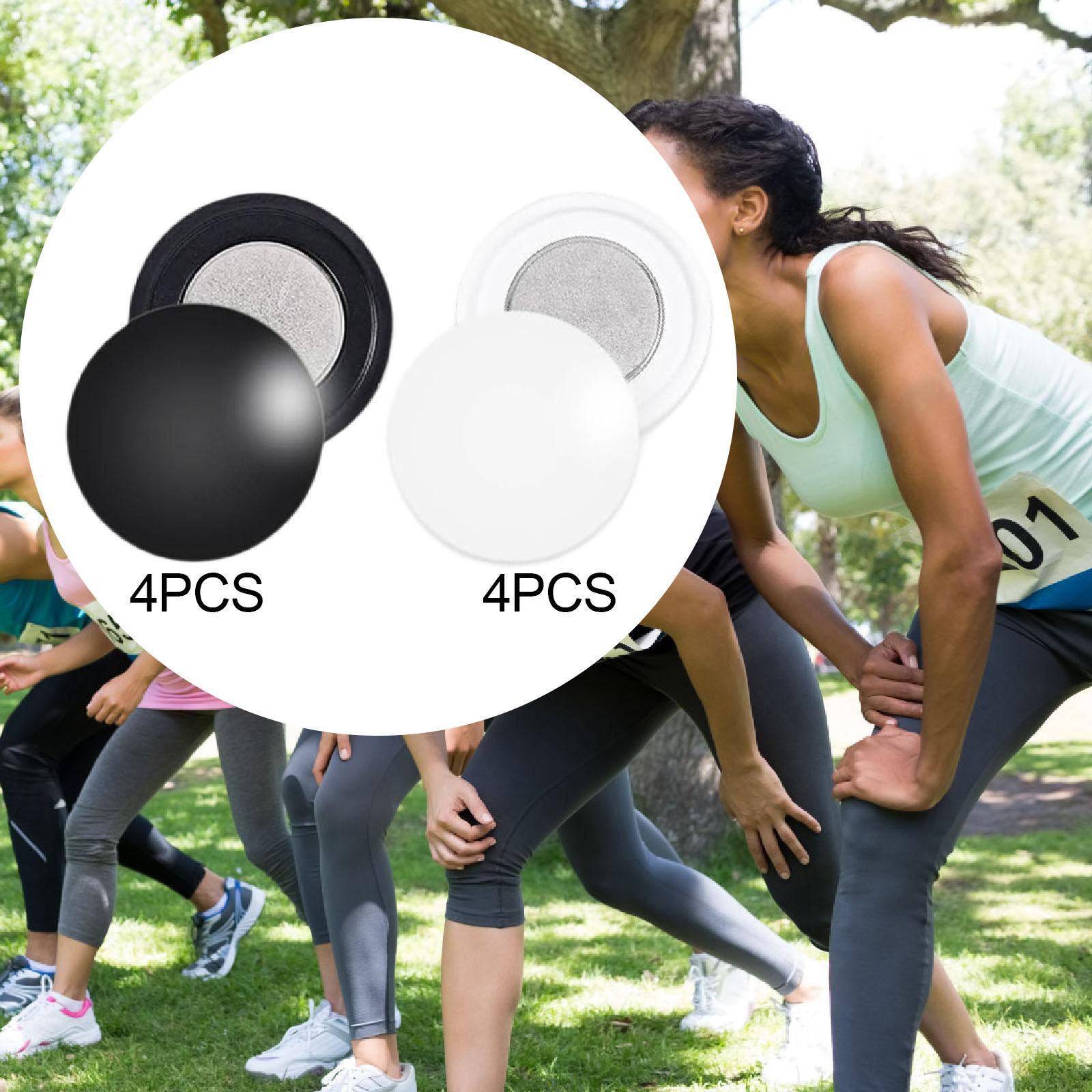 4 ペア磁気レースよだれかけクリップランニングギアランナー用 - Running Gear Parts のレビューと価格