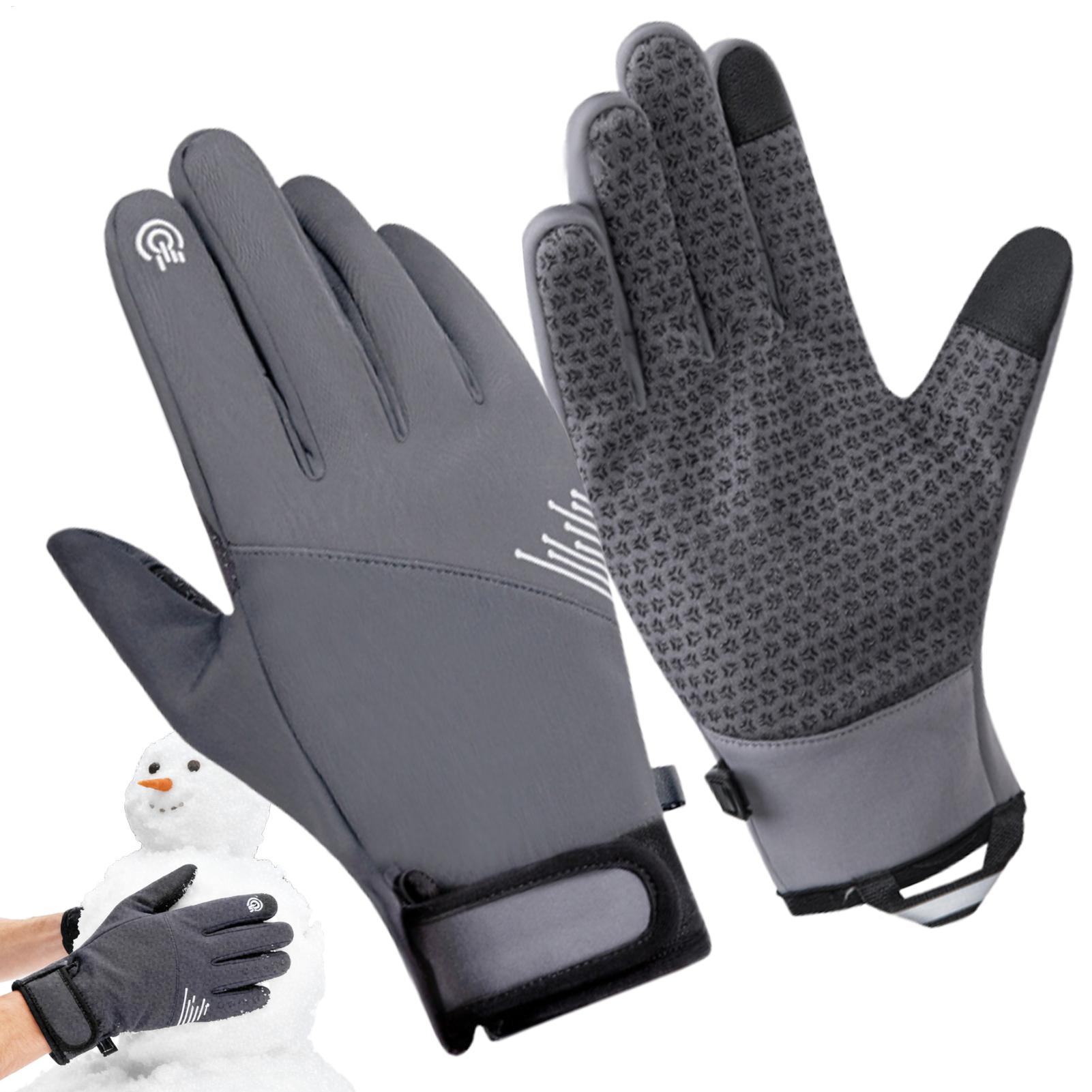 冬用手袋 防風 タッチスクリーン対応 寒さ対策 スノーグロー - Running Gear In Cold Weather のレビューと価格