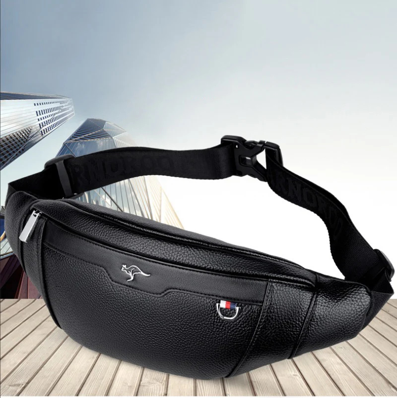 ビジネスレザーウエストバッグ多機能ワークアウト旅行ランニング - Running Gear Bag のレビューと価格