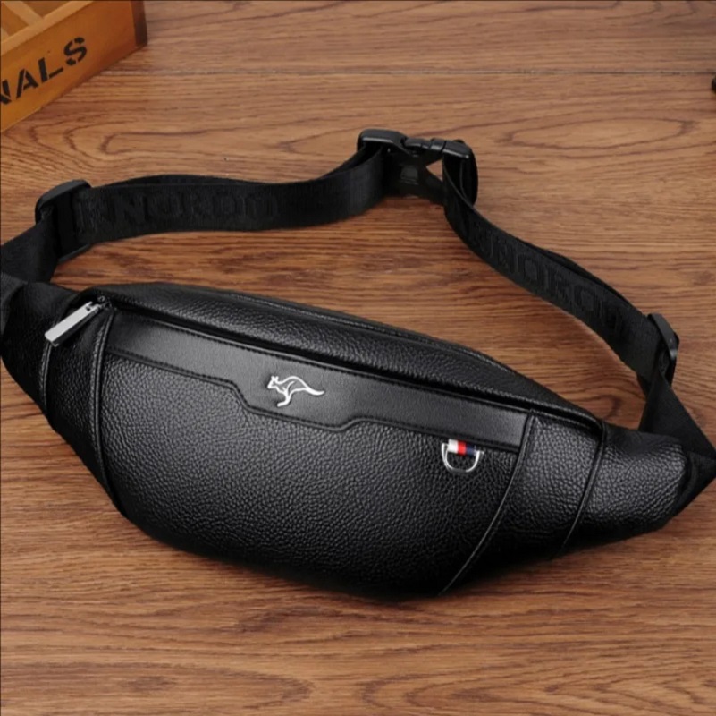 ビジネスレザーウエストバッグ多機能ワークアウト旅行ランニング - Running Gear Bag のレビューと価格