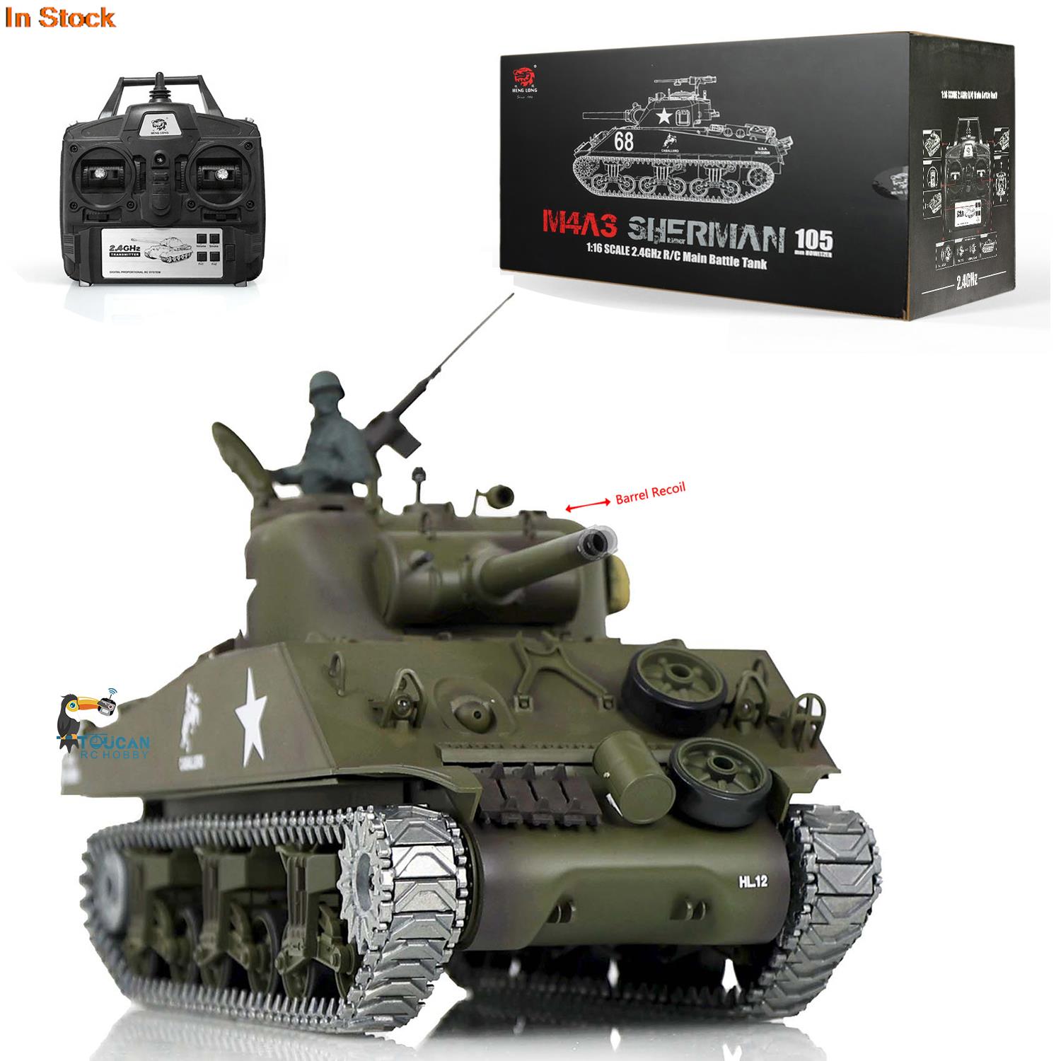 1/16 HENG LONG RC戦車 7.0 アップグレー - Running Gear Box のレビューと価格