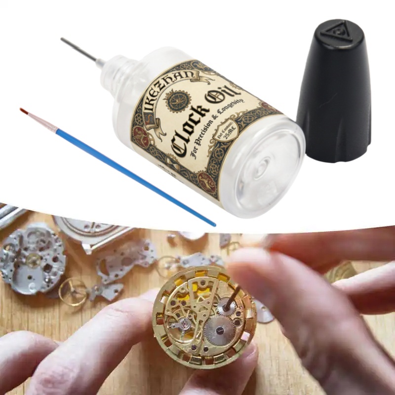 25ml 時計用潤滑油（ブラシ付き）。 ギアとムーブメントの - Running Gear Parts のレビューと価格