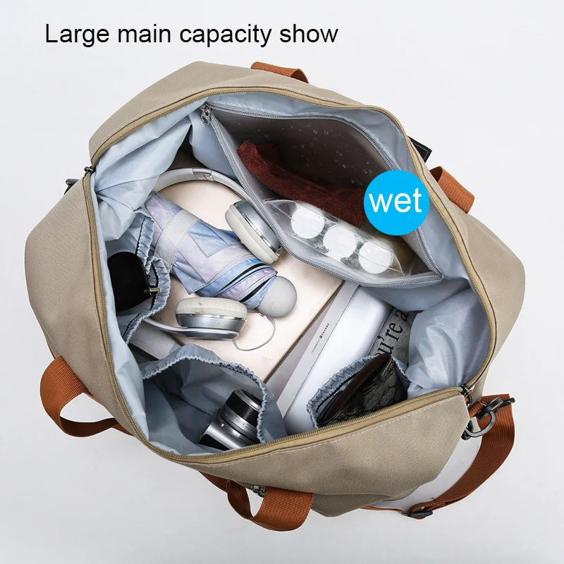旅行ジムバッグ短距離荷物ポータブルフィットネスバッグショルダ - Running Gear Bag のレビューと価格