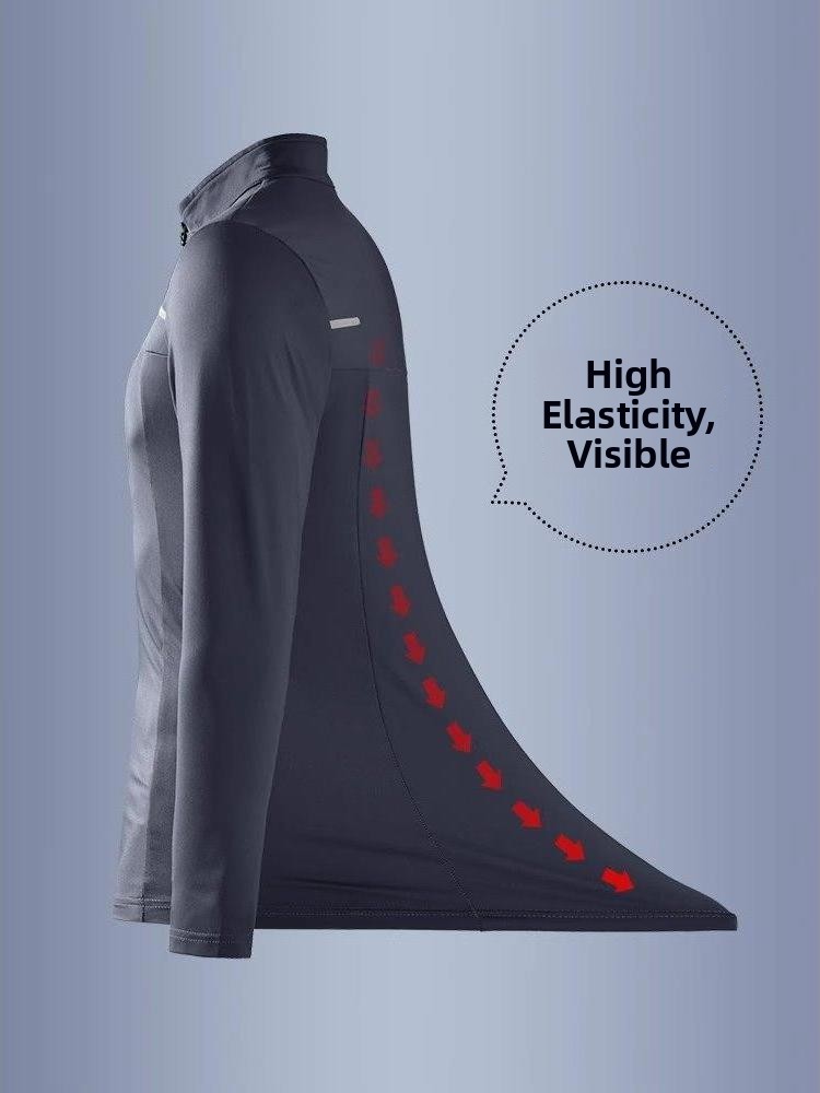 メンズランニングスポーツスーツロングスベフィット服クイドライ - Running Gear Youth のレビューと価格