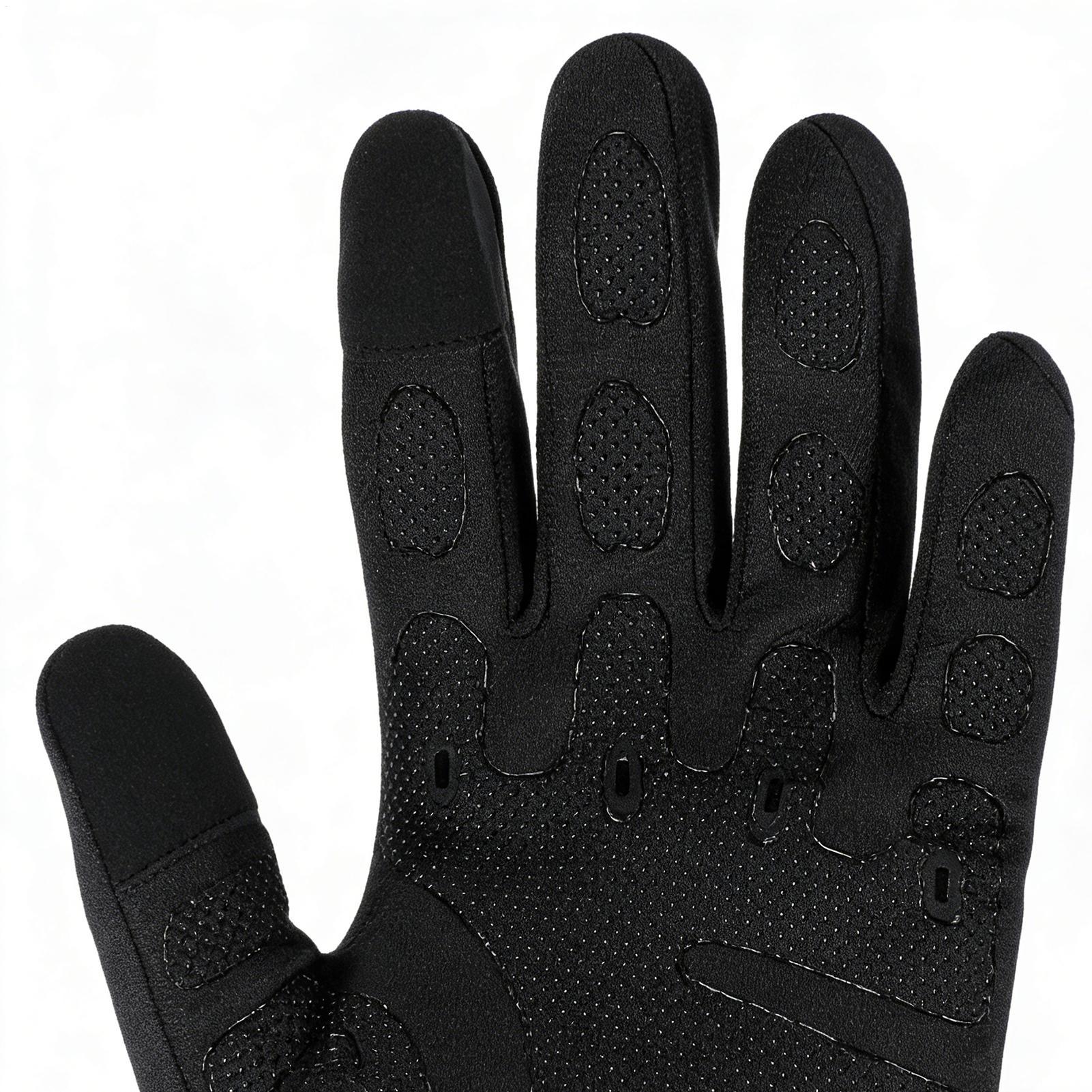 暖かいサイクリンググローブ フルフィンガー 寒い天候用 アウ - Running Gear In Cold Weather のレビューと価格