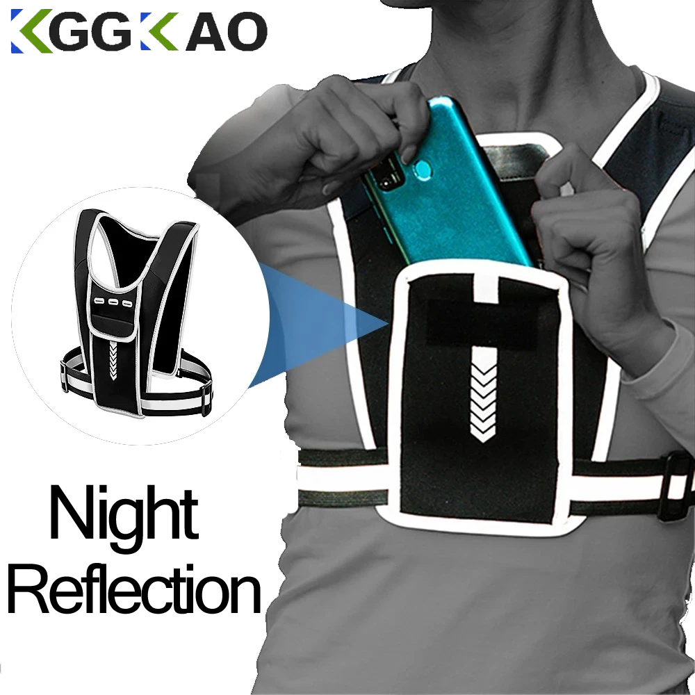 男性と女性のための電話ホルダー付きランニングベスト,防水携帯 - Running Gear Essential のレビューと価格