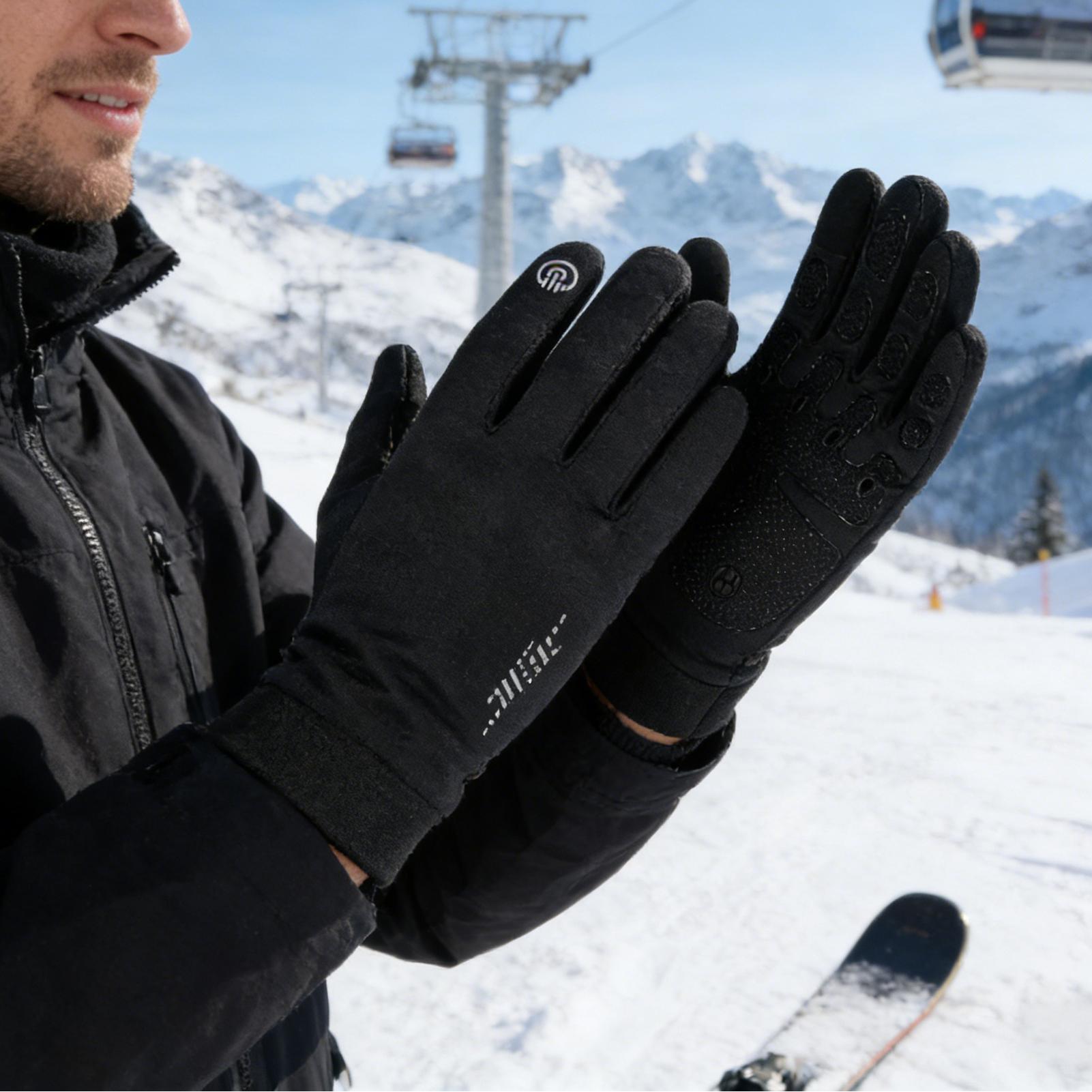 冬用サイクリンググローブ フルフィンガー アウトドア 寒さ対 - Running Gear In Cold Weather のレビューと価格