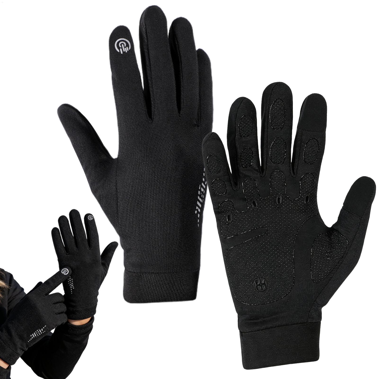 フルフィンガー防寒グローブ 冬用サイクリンググローブ タッチ - Running Gear In Cold Weather のレビューと価格