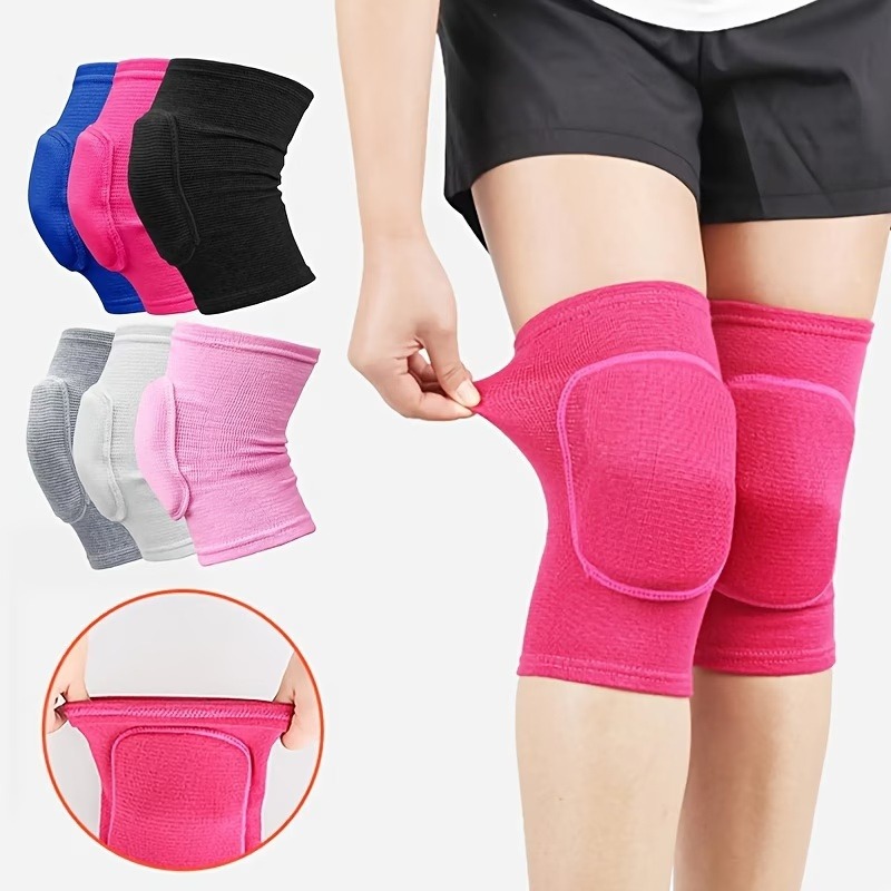 暖かい膝パッド、男女兼用滑り止め弾性スポーツ膝パッド、通気性 - Running Gear Essential のレビューと価格