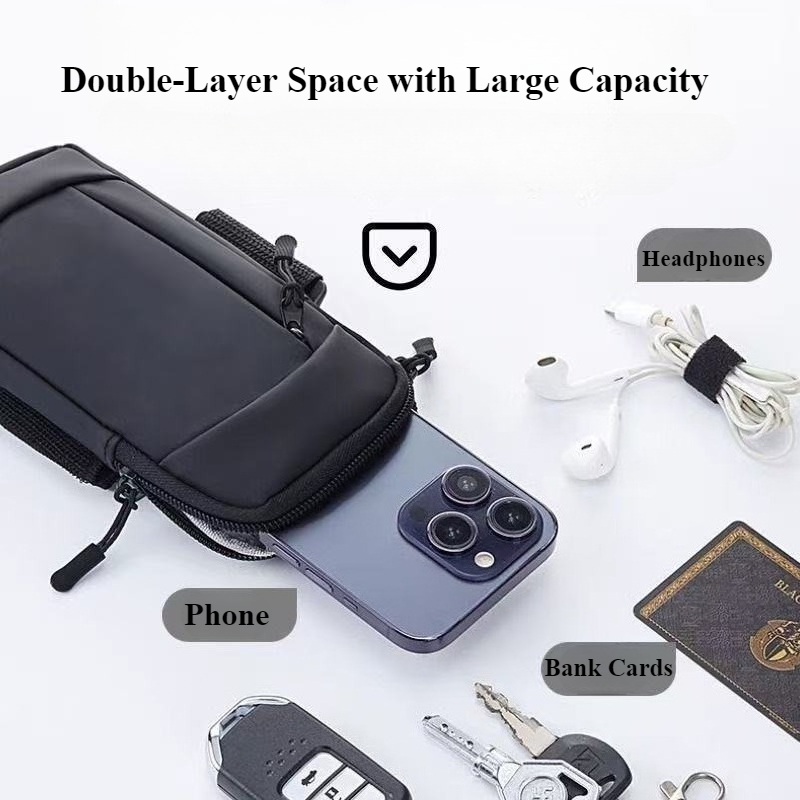 ランニングアームバンド電話ホルダー アウトドアスポーツ電話ポ - Running Gear Bag のレビューと価格